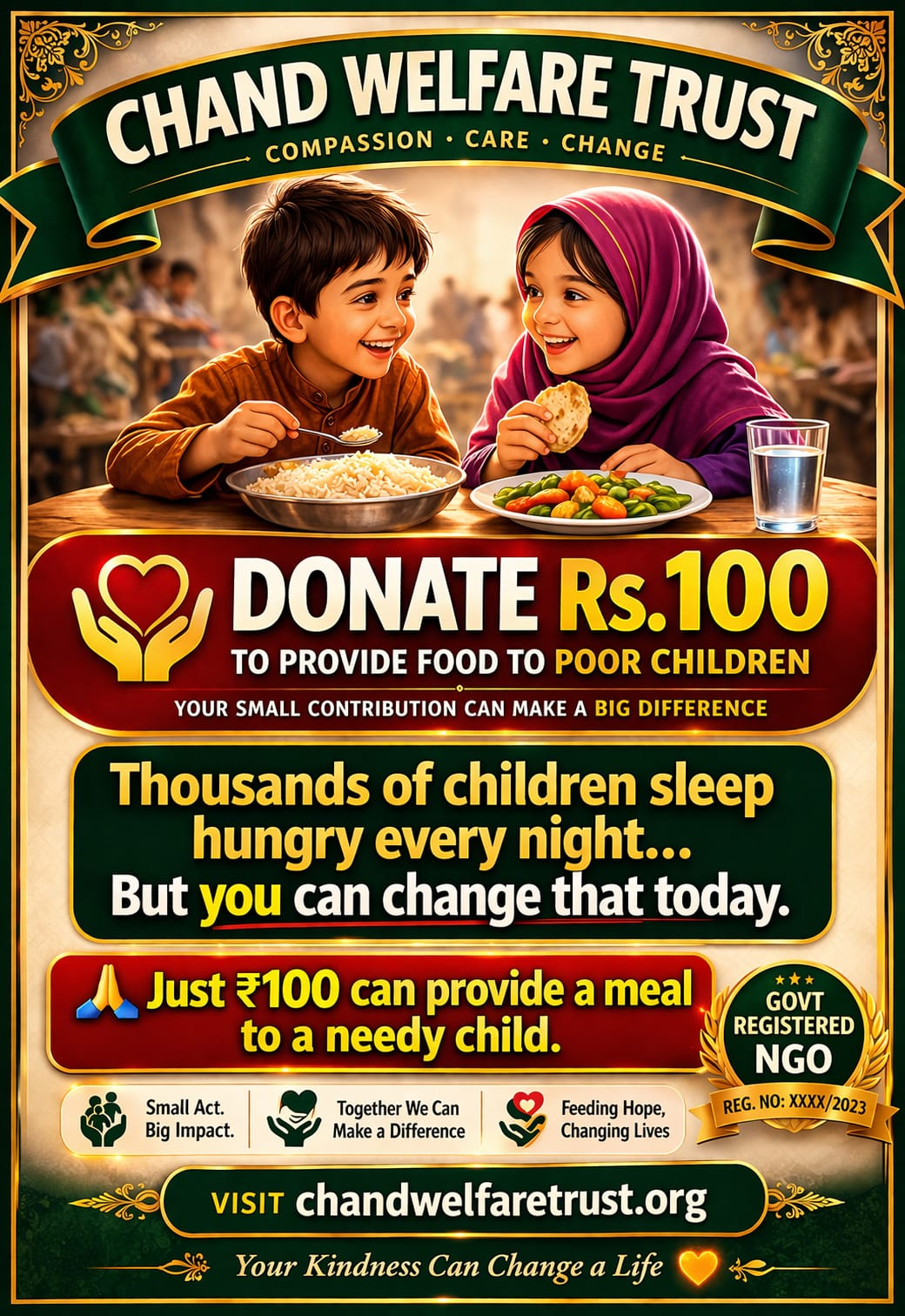 Provide Meals and Hope